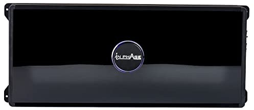In Phase Car Audio IPA7001D 1 Ohm stabiler Monoblock-Subwoofer-Verstärker, 7000 Watt, Schwarz