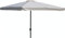 GARDENIA Ombrellone Palo Centrale Imperia 3x3 Palo Antracite Telo Ecrù