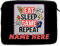 Personalised Gamer Tablet Sleeve Laptop Case Boys iPad Zip Pouch Protective Carry Travel Bag Eat Sleep Game Birthday Gift KSU44 (Small 7 - 10)