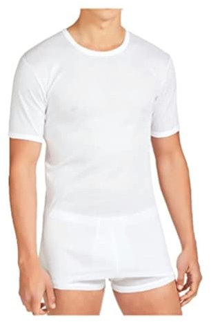 Liabel Maglietta Intima 100% Cotone Filo di Scozia 3 Pezzi Maglietta Intima Uomo in Cotone Filo di Scozia 3050 (3 Pezzi Bianco, L)
