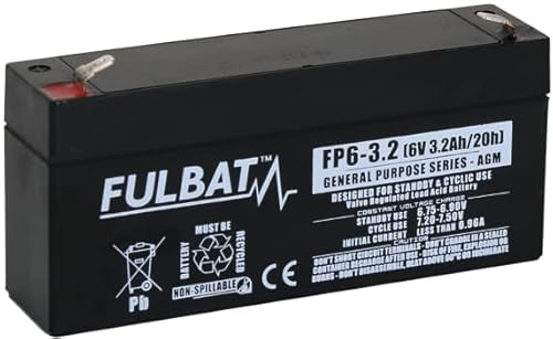 FULBAT BATTERIE FULBAT FP6-3.2 6V 3,2AH