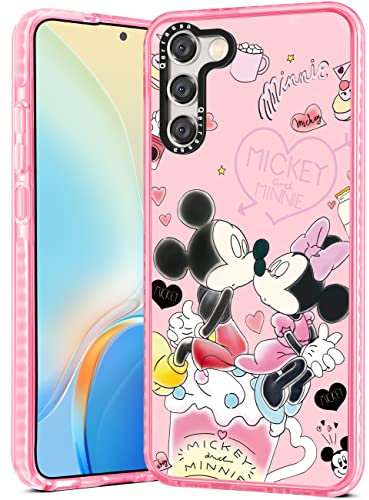 Qerrassa Mini-Miki Schutzhülle für Samsung Galaxy S23, 15,5 cm (6,1 Zoll), süßes Kawaii-Design, weiche TPU-Hülle für Mädchen, Kinder, Jungen, lustige Muster, modische Schutzhülle für Samsung S23
