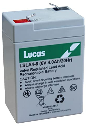 Generic LUCAS rechargeable 6v-4ah battery