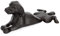 SUMTree Tope de puerta de hierro fundido para puerta, topes decorativos para puerta, diseño de perro salchicha, 16 x 8,5 x 6,5 cm, color marrón oscuro