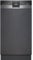 Siemens SR53HS74KE, iQ300, Smarter teilintegrierter Geschirrspüler, 45 cm, Eco 50°C Programm, varioSpeed Plus, höhenverstellbarer Oberkorb, Rackmatik, Kindersicherung, LED-Innenbeleuchtung, Edelstahl