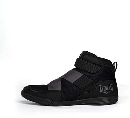 Everlast Powerlock X-Trainer Boxschuhe Herren, Größe 39-46, Training | Wettkampf, Kickboxen, Kampfsport, leicht, Mesh, Stoßdämpfung, Erwachsene, Boxen