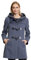 Gil Bret Damen Dufflecoat mit Kapuze Dress Blues,44