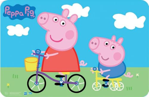 Peppa Wutz Platzdeckchen, Mehrfarbig, einzigartig