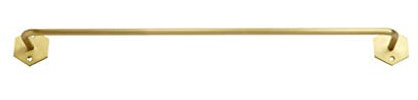LIPJIA Toallero Barra para Colgar Toallas de latón, Estante de Almacenamiento, toallero de baño, Marco único, Impermeable, Cocina, Hotel, Bar, Colgador de Torre (64,5 cm)