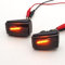 YZADSXCL 2Pcs Dynamische Seite Marker Blinker Licht for Volvo 850 V40 V70 S40 240 740 C70 940 S70 9178885 9190169(Dynamic Smoked)
