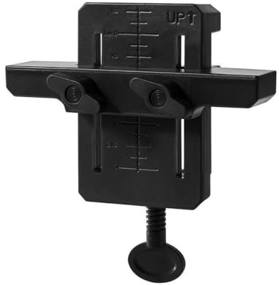 Schranktüren Installation Positioner, 0–60 mm Einstellbarer Schrank Hardware Jig, Aluminiumlegierung Schrank Tür Mount Locator für Holzbearbeitung, Einbauhilfen für Schranktüren