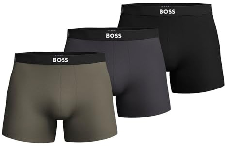 BOSS Herren Boxerbr 3p Boss One 10272529 0 Boxer_Brief (3er Pack)