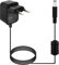HOEREV Gitarrenpedal Netzteil 9V DC Netzkabel Strom 1A 1000 mA Spitze Negativ für Gitarrenpedal Netzteil (9V1A), EU, EU 9V1A 1 Stecker