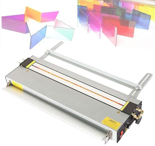Plieuse acrylique avec calibrage des rayons, réglage de l'angle et de la longueur, plieuse de bande en plastique acrylique améliorée, plieuse acrylique, pour acrylique/plexiglas/PVC/PC/ABS,70cm