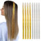 VARKAGE 8 Stück Glitzer Strähnen Haare, 120cm Glitzer Haarsträhnen, Haarlametta für Weihnachten, Neujahr, Halloween, Cosplay-Party
