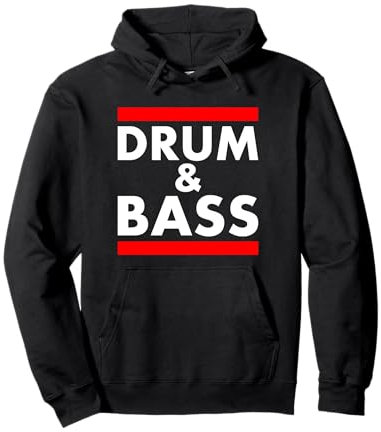 Drum and bass Pullover Hoodie
