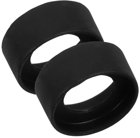 HEATSHAKING 2 Stück Augenmuschel für Mikroskope und Ferngläser Austauschbare Augenabdeckungen Einsetzbar Langlebig Installieren für Optimale Sichtklarheit