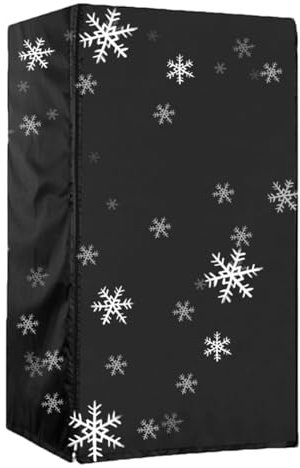 Refrigerator Cover Waterproof - Durable Black Freezer Wrap, Protective Appliance Shield | Upright Fridge Dustproof Cover For Home Kitchen, Daily Use Storage Unit Protection, And Appliance Longevity