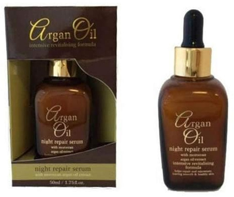 Argan Oil Night Repair Serum, 30 ml