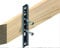 Eurotec Fassadenclip F115 x 17mm, für Rhombusprofile / Fassadenholz 57-68mm, 50 Stück