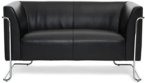 hjh OFFICE Lounge Sofa Curacao Kunstleder Schwarz