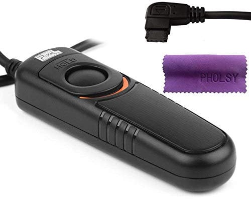 Pixel RC201/S1 Kamera Kabelfernauslöser Kompatibel mit Sony a100 a200 a300 a350 a400 a450 a500 a550 a560 a580 a700 a850 a900 a37 a55 a57 a65 a67 a77 a99 a77II a99II ähnlich RM-L1AM