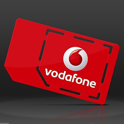 Vodafone UK 2G 3G 4G Multi Size SIM Card - Pay As You Go. Standard/Micro/Nano