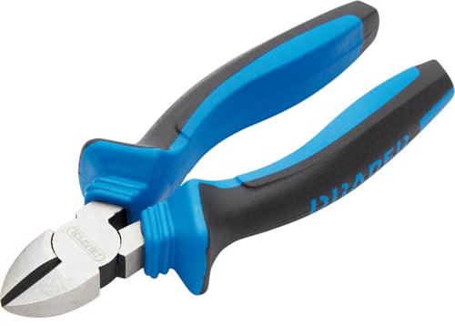 Draper 44145 Diagonal Side Cutter with Soft Grip, 160mm