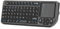 Rii Mini X1 teclado inalámbrico con ratón táctil - compatible con Smart TV, Mini PC Android, PlayStation, Xbox, HTPC, PC, Raspberry Pi