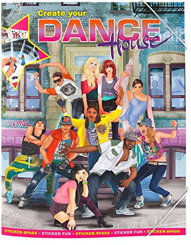Trend 8479 - Dance House Malbuch, mehrfarbig