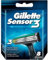 Gillette Sensor3 Rasierklingen mit verbesserten Gleitstreifen für eine glatte und komfortable Rasur, 8 Ersatzklingen