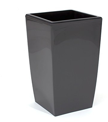 Graphite L 42.5 cm high COUBI TOWER flower pot with liner, 8 colours, new improved construction