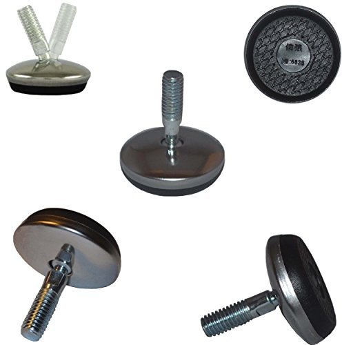 Euro Tische 4er Set Möbelfuß M6 Gewinde Ø 28 mm