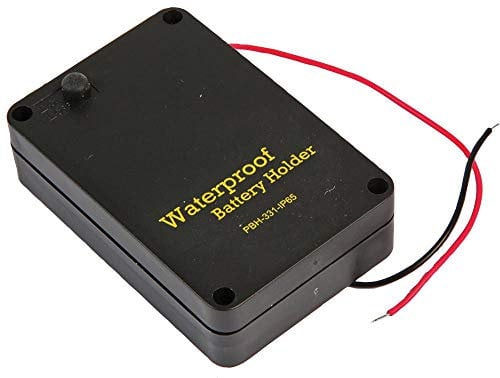 Pro Power PP002110 Waterproof Enclosed 3x AA Battery Holder with Wire Leads and On/Off Switch