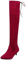 LaShoes - Stivali lunghi da donna con tacco Kitten, Nero (Rotwein), 41 EU