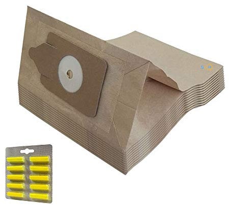 MohMus SET 10 Air Fresheners + 10 Vacuum Cleaner Dust Bags For NUMATIC Edward, NV-200, James, PPT220-12, HRP-200 Henry Plus ECO, NVQ 382, NQS200, RSV-200P