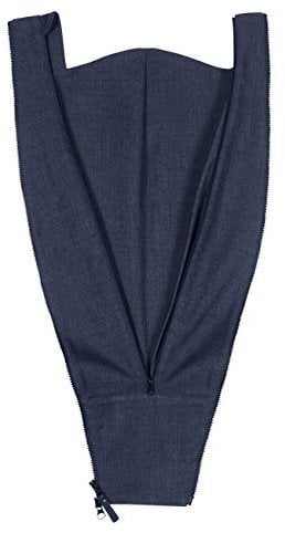 ELKLINE Baby und Babybauch-Trageerweiterung Near by Winterjacke Apres Ski, Undercover und Regenjacke Dancing in the Rain | 8050010, bluemelange, Jacken Erweiterung 42-50