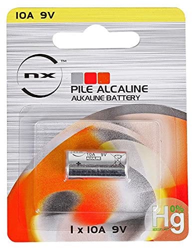 BATTERY, ALKALINE, 10A, 9V 38MAH, 0% HG | ALKALINE Non-Rechargeable Batteries By ENIX ENERGIES - PCA9038