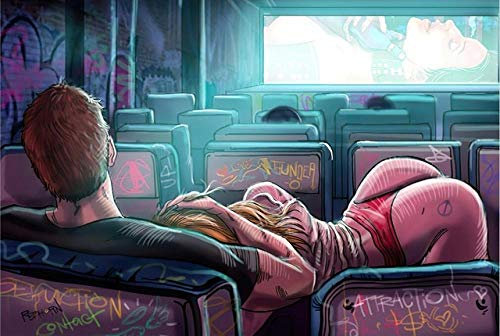 MQOK Puzzle 5000 Teile Puzzle für Erwachsene Puzzles farbenfrohes Legespiel KarikaturHolzpuzzle 5000 Teile für Erwachsene Dekompressionsunterhaltung