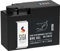 SIGA YTR4A-BS GEL Roller Batterie 12V 2,5Ah 60A/EN GEL12-R4A-BS GEL Batterie 12V Motorradbatterie entspricht 50303 ITX4A-BS YTX4A-BS auslaufsicher