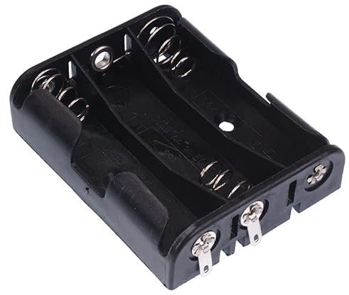 AA x 3 Open Style Battery Holder Case With Solder Lug Terminals