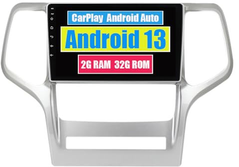 RoverOne Auto Stereo für Jeep Grand Cherokee WK2 2010 2011 2012 2013 mit Android Multimedia-Player Navigation Radio Stereo Touchscreen Bluetooth WiFi USB Mirror Link