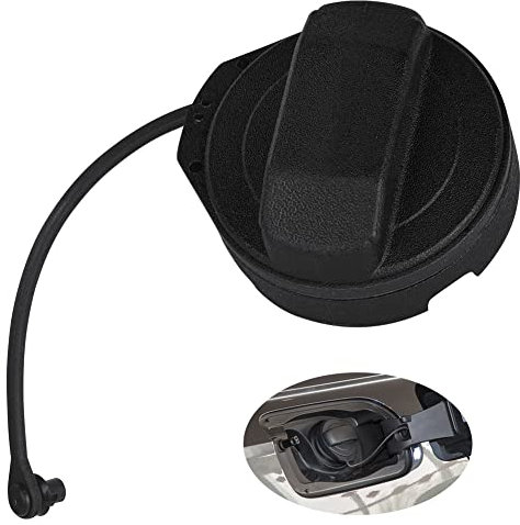 URAQT Tankdeckel,Benzin Diesel Tankdeckel Ölbehälterabdeckung Benzin Tankdeckel Halteband Tankdeckel Gummiband Auto Kraftstofftankdecke Linie Tankdeckel Kabel Draht für A-UDI S-EAT Sk/oda V-W