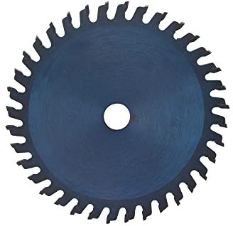 TCT Saw Disc Blade, Woodwork Cutter Blade Wood Cutting Disc Tool for Softwood Hardwood, 10mm Bore, 85mm x 36T, Blue