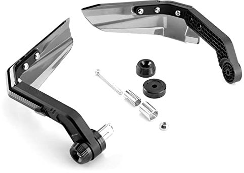 Shkalacar Motorrad Handschutz Universal für 7/8-Zoll-Lenker, 1 Paar, Winddichter Lenker Handschutz Schutzausrüstung 5 Farben