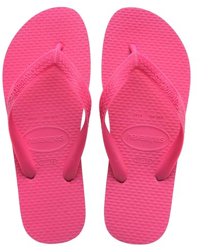 Havaianas Unisex Top Color Flip-Flop, Pink Flux/Pink Flux, 1/2 UK