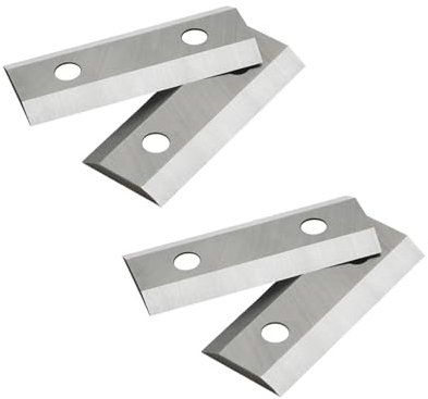 Generico WQin 2 Paia Lame Ricambio per Biotrituratore per Coltello SCREWFIX Titan TTB3535HR 2500W Accessori per Utensili