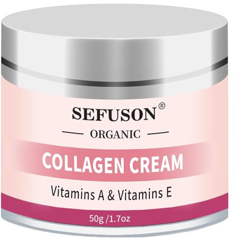 Collagen Cream for Face with Retinol and Hyaluronic Acid, Anti Wrinkle-Anti Aging Cream, Night and Day Anti Aging Skincare Facial Moisturizer, Face And Neck Cream(50ml)