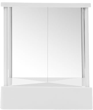 awakentti Nicht umgekehrter Spiegel, Standspiegel, Umkehrspiegel, Tischspiegel, nicht vergrößernder Spiegel für Modellierung, Make-up, Gesichtskorrektur, links und rechts nicht umgekehrt