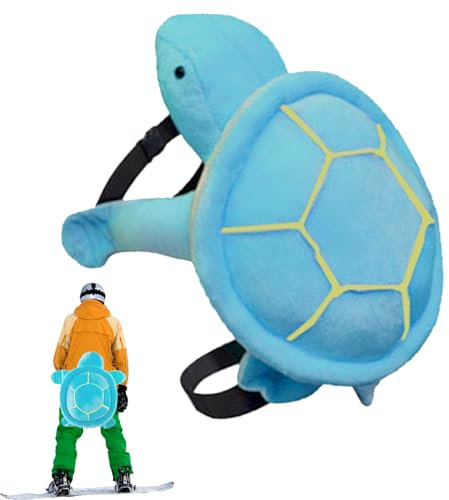 1 Stück Po Polster Snowboard,Snowboard Turtle Butt Pad,Kifahren Schildkröte Kissen,Hinternpolster Beim Snowboarden,Ski Hüftprotektor Ski Schutzausrüstung (Rosa, 1 Stück Hüftpolster)